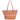 Seidenfelt Savonlinna - Shopper 47 cm (natural straw with pink&orange stripes) - Bild 4