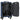 D&N Travel Line 6804 - 4-Rollen-Kabinentrolley S 55 cm (blau) - Bild 6