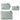 Eagle Creek selection Pack-It Isolate Cube Set XS/S/M 3-piece. - Pack sack (storm gray)