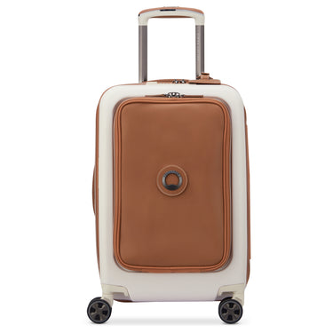 Delsey Paris Chatelet Air 2.0 - 4-Rollen-Kabinentrolley 55 cm erw. 14" USB (angora)