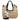 FREDsBRUDER Sun Carrier Square - Shopper (natural straw & black)