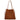 Coccinelle Dulse Suede - Beuteltasche L 40 cm (cognac)