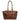 Coccinelle Double Beat - Shopper 33 cm (cognac)
