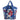 KLICKfix reisenthel Bikebasket 15 - Lenkerkorb 35 cm (florist indigo)