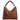 Coccinelle Boheme Grana Double – Schultertasche M 34 cm (cognac/noir)