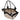 Coccinelle Finn Canvas - Henkeltasche 25 cm (natural/black) - Bild 6