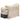 Stokke® JetKids™ travel set BedBox 46 cm set 2 pieces - 4-wheel cabin trolley (moonglow white)
