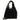 Coccinelle C-Easy Syn. Fur - Henkeltasche 20 cm (noir/noir)